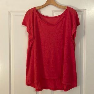 Eileen Fisher pink tee